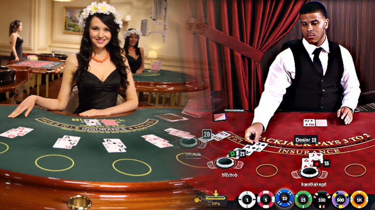 Người chơi có thể tham gia nhiều trò chơi cùng lúc tại sảnh live casino HUBET33